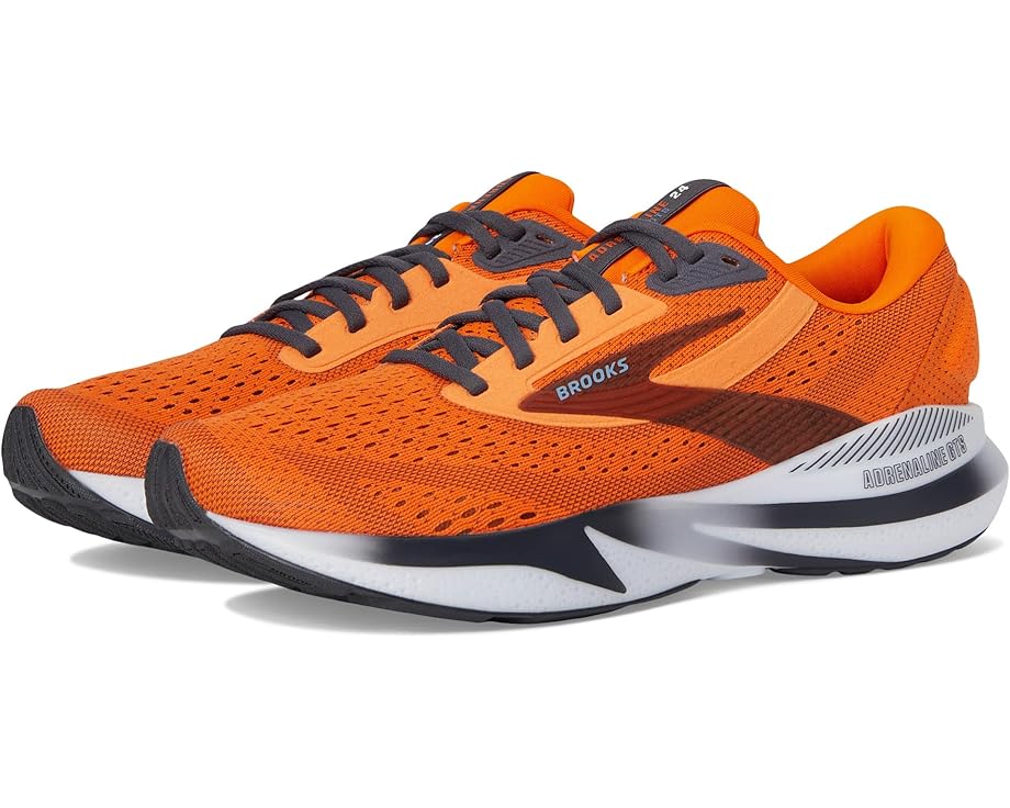 

Кроссовки Brooks Adrenaline GTS 24, цвет Orange/Ebony/Country Blue