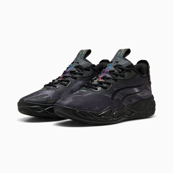 Мужские баскетбольные кроссовки Puma X Lamelo Ball Mb.04, черный — фото 4