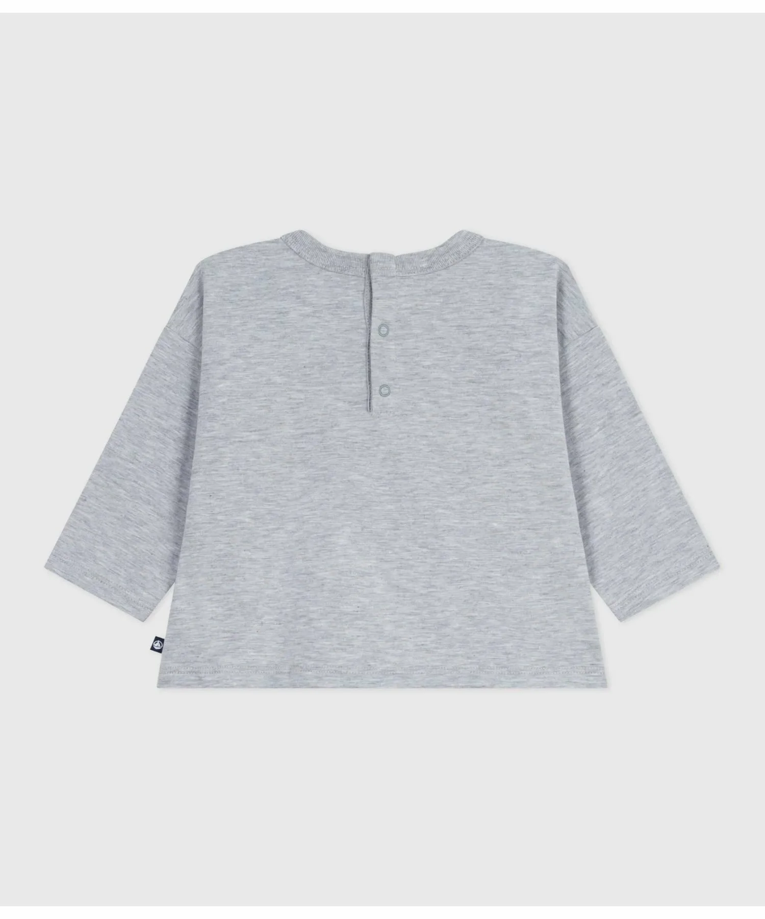 Футболка с длинными рукавами PETIT BATEAU, Gray — фото 2