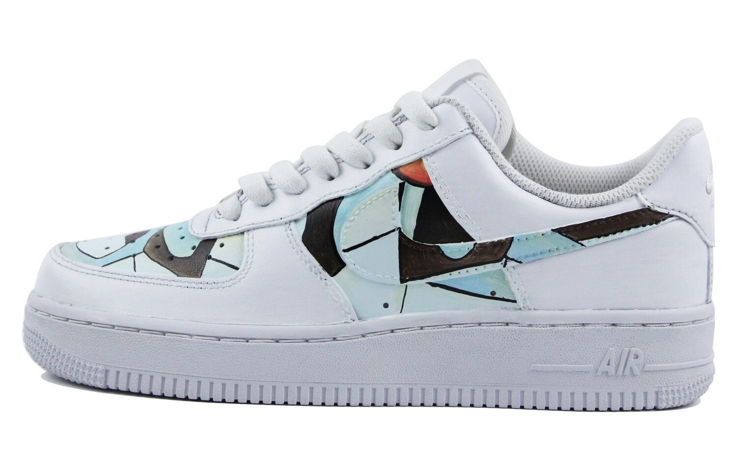 

Кроссовки для скейтбординга Air Force 1 мужские с низким верхом, белые/королевские синие Nike, Синий, Кроссовки для скейтбординга Air Force 1 мужские с низким верхом, белые/королевские синие Nike