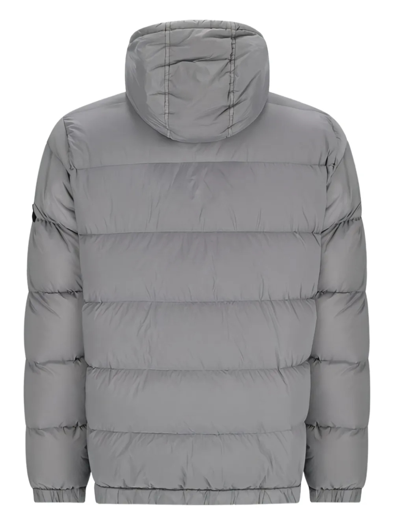 Stone Island 4100040 Бесшовная куртка Tunnel Nylon Down-TC с капюшоном, серый — фото 2