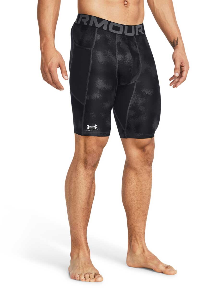 

Тайтсы Under Armour UA HG Armour Printed Lg Sts, черный