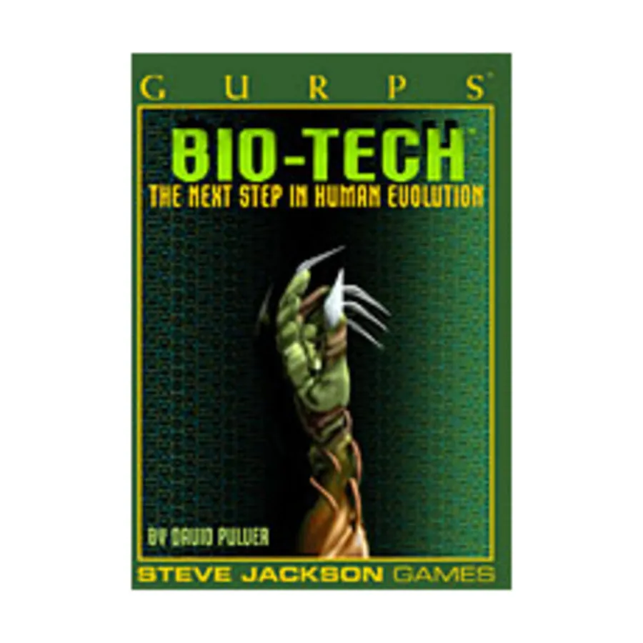 

Bio-Tech, GURPS (1st-3rd Edition) - Technology & Equipment, мягкая обложка