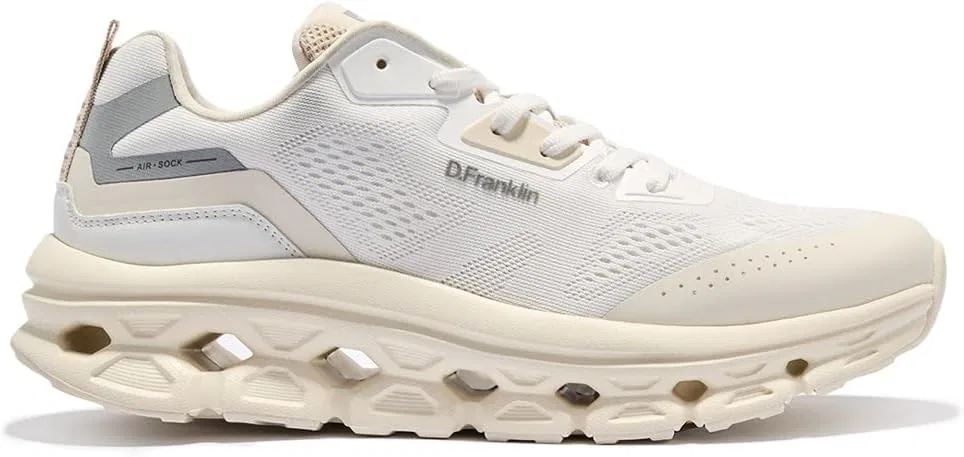 Кроссовки D.Franklin Aero Dual Trainers - Мужская спортивная обувь - Удобные и универсальные - Повседневная мода, Beige 25