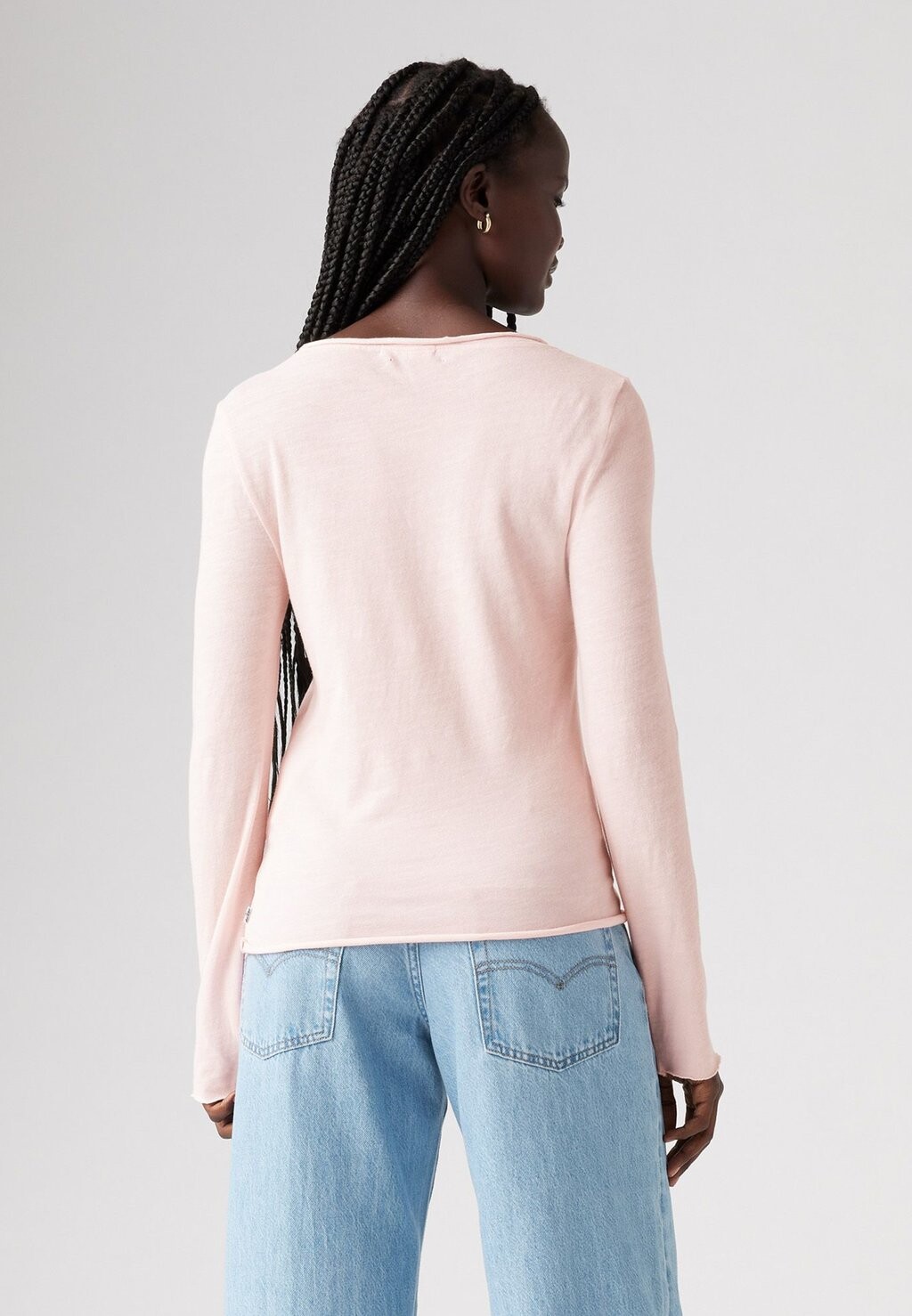

Топ с длинными рукавами LIGHTWEIGHT SLUB Levi's®, светло-розовый