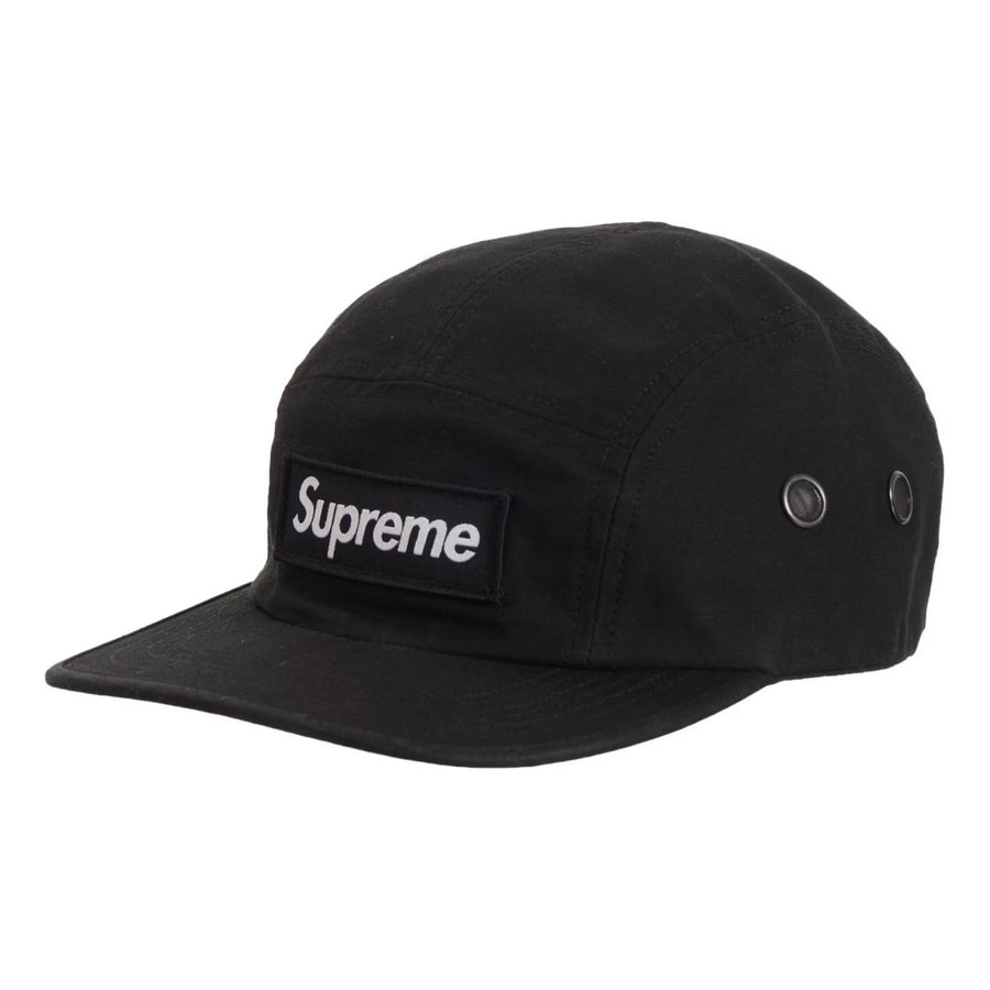 

Бейсболка Supreme Military Camp Hat SS24 'Black', черный