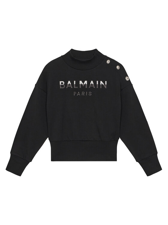 

Толстовка обычного кроя BV4A90-Z0081 Balmain, черный