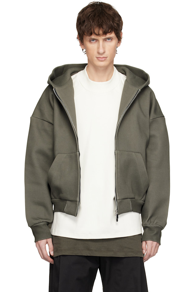 

Seventh Зеленая толстовка v2 на молнии