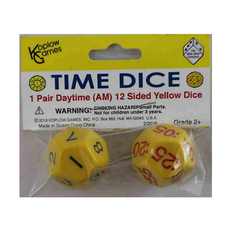 

d12 Кубик Времени – Утро, Dice - Themed Dice