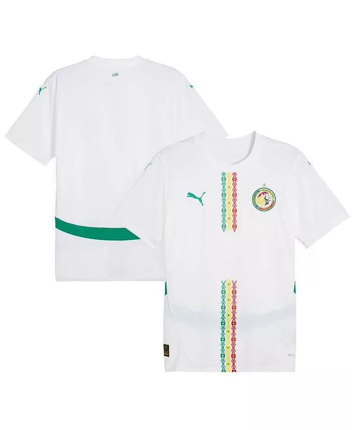 

Мужская белая реплика домашней футболки сборной Сенегала 2025 года Puma