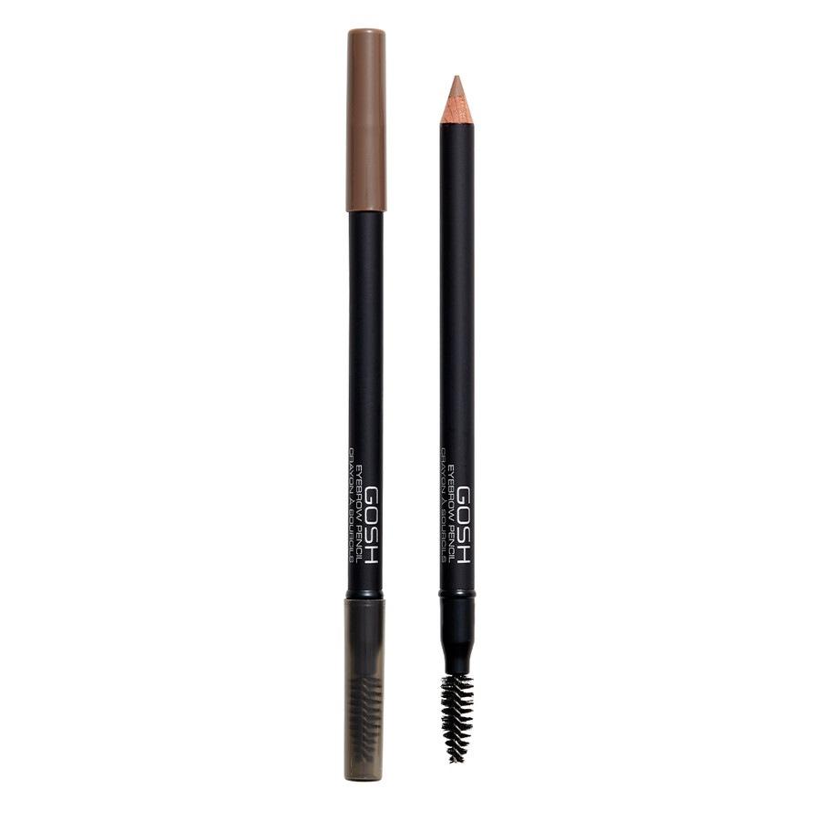 

Карандаш для бровей eyebrow pencil Gosh, цвет grey brown, вес 1.2 гр.