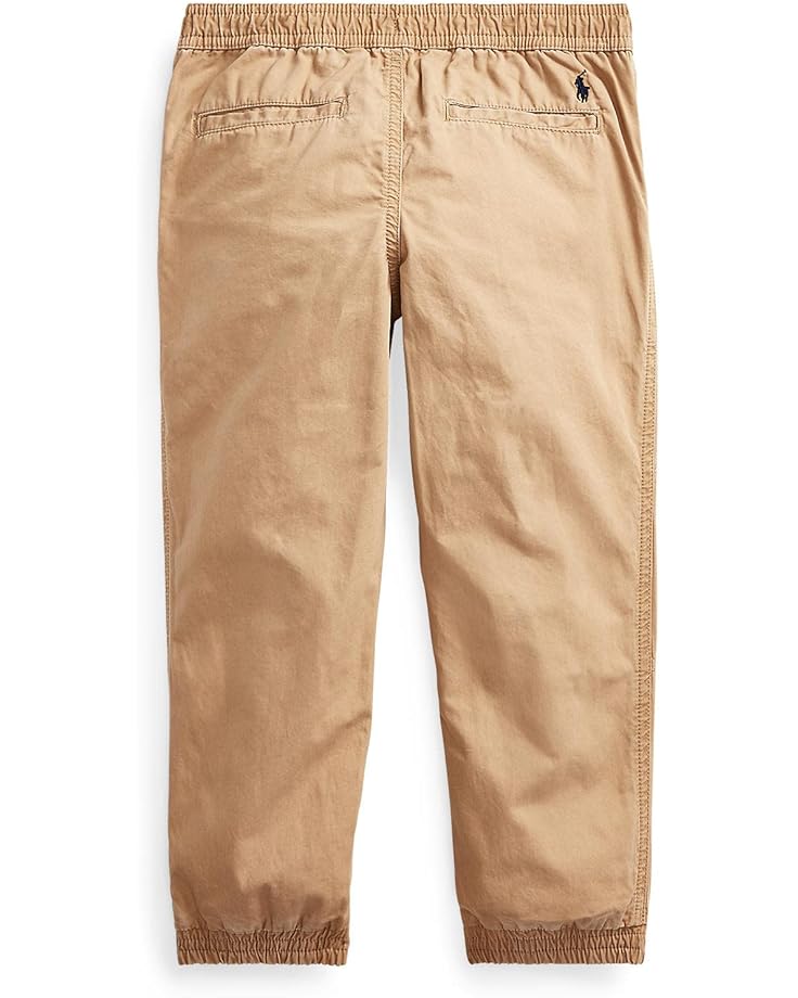 Брюки Polo Ralph Lauren Kids Cotton Poplin Jogger Pants, кэмел — фото 2