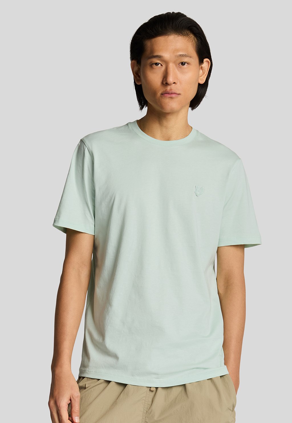 

Базовая футболка SUPERFINE Lyle & Scott, светло-зеленый