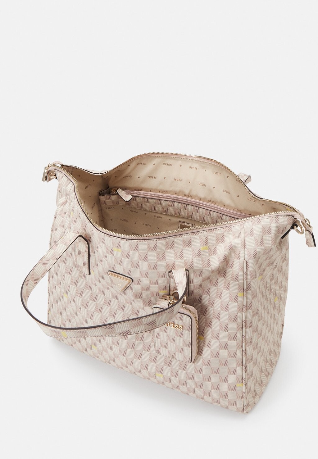 

Сумка-тоут WAVE CARRYON LARGE TOTE Guess, розовый