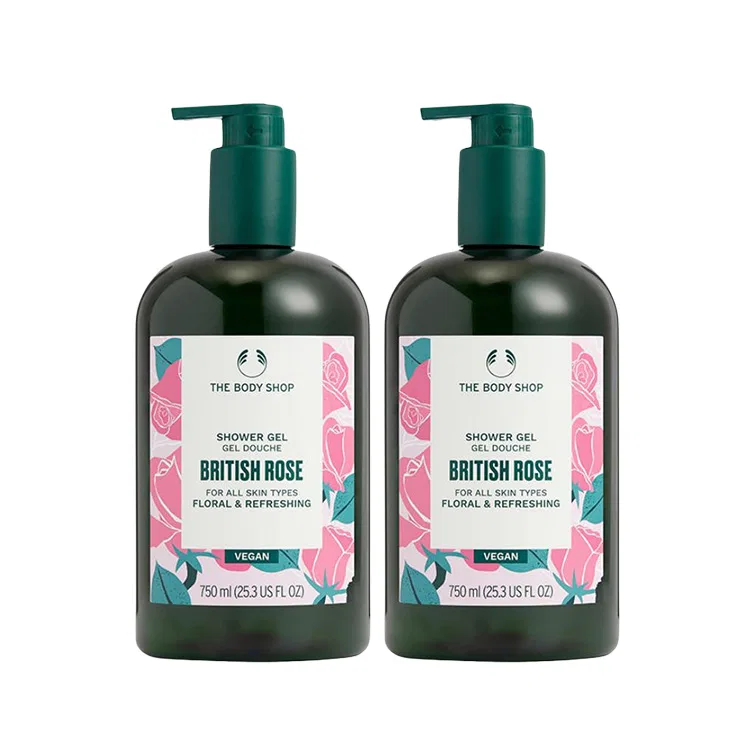 Гель для душа British Rose THE BODY SHOP 750мл