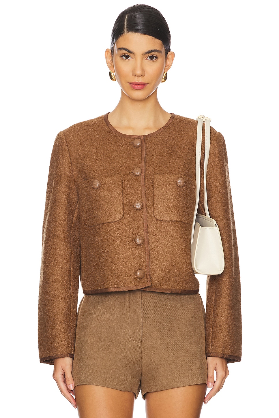 

Куртка каллиопа Astr The Label, цвет nutmeg