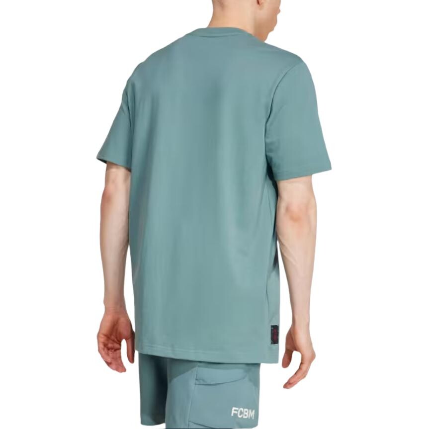 Футболка FC Bayern мужская Misty Jade Green Adidas, зеленый — фото 3