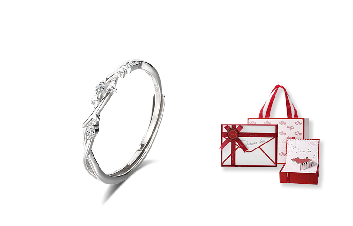 

Кольцо Women's COPI, Lianzhi Ring [Women'S Model] + [Love Heart Gift Box]