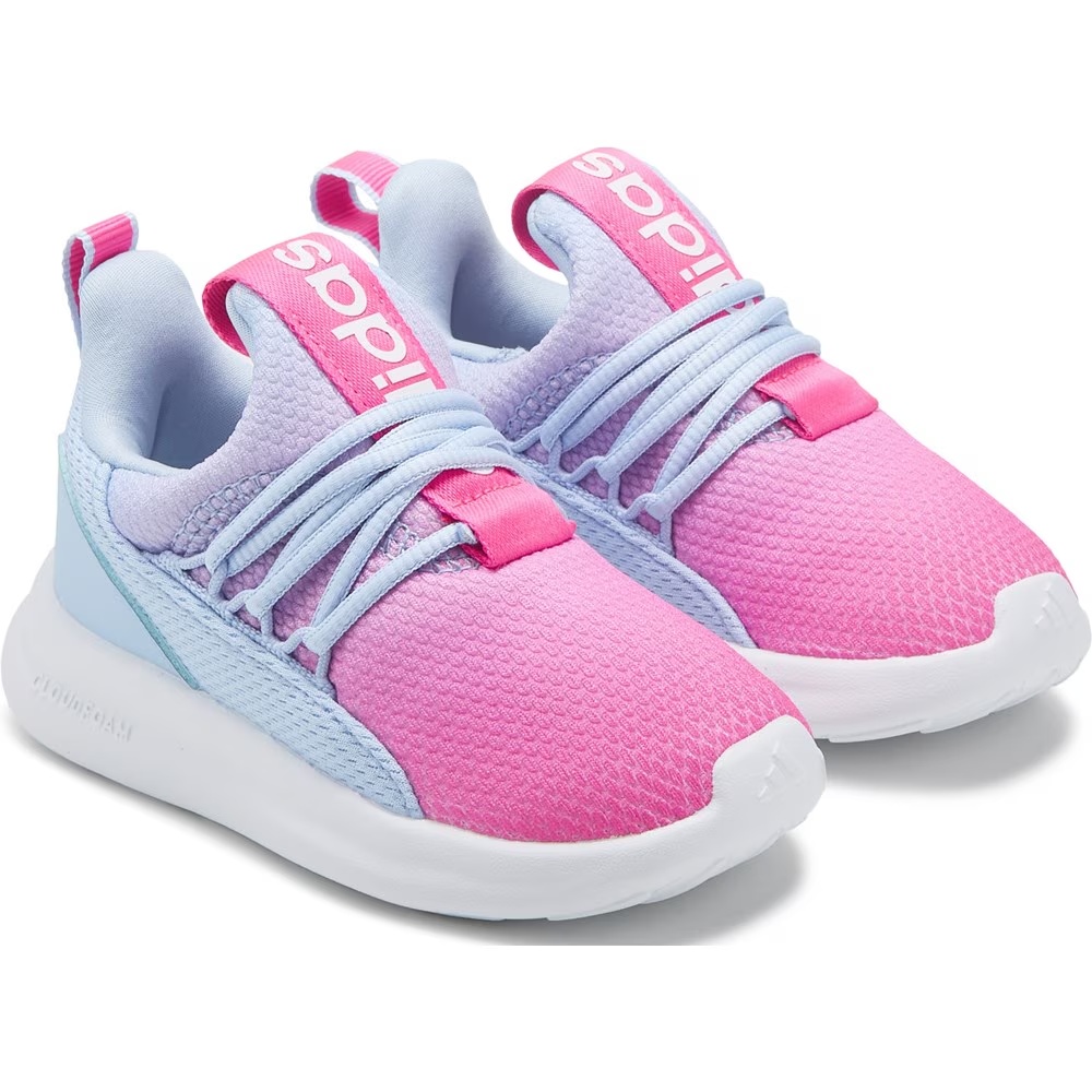 

Детская обувь на липучках Adidas lite racer adapt 7.0 для малышей, blue/pink