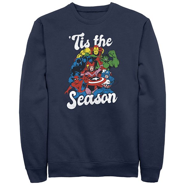 

Футболка графическая Big & Tall The Avengers Holiday Squad 'Tis the Season Marvel