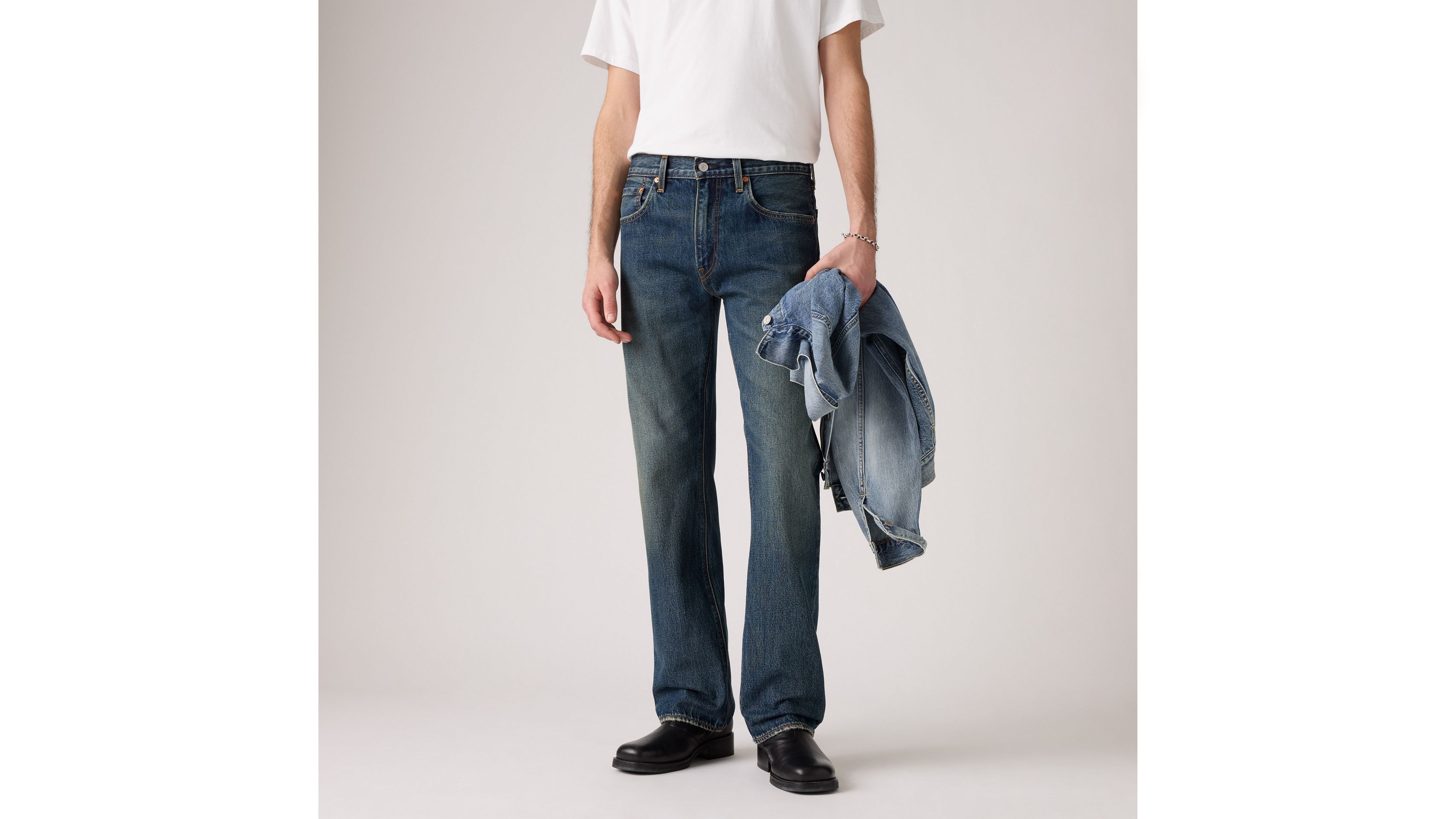 Мужские джинсы Bootcut 517 Levi's, Tough As Boots - Dark Wash — фото 2