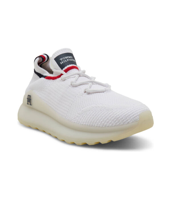 

Кроссовки мужские Tommy Hilfiger Futurrunner текстильные для бега, белый