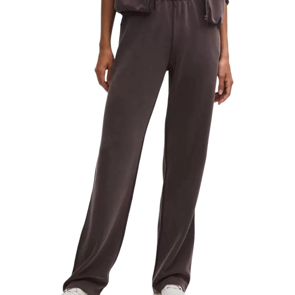 

Мягкие стрейчевые повседневные брюки для женщин Lululemon, коричневый