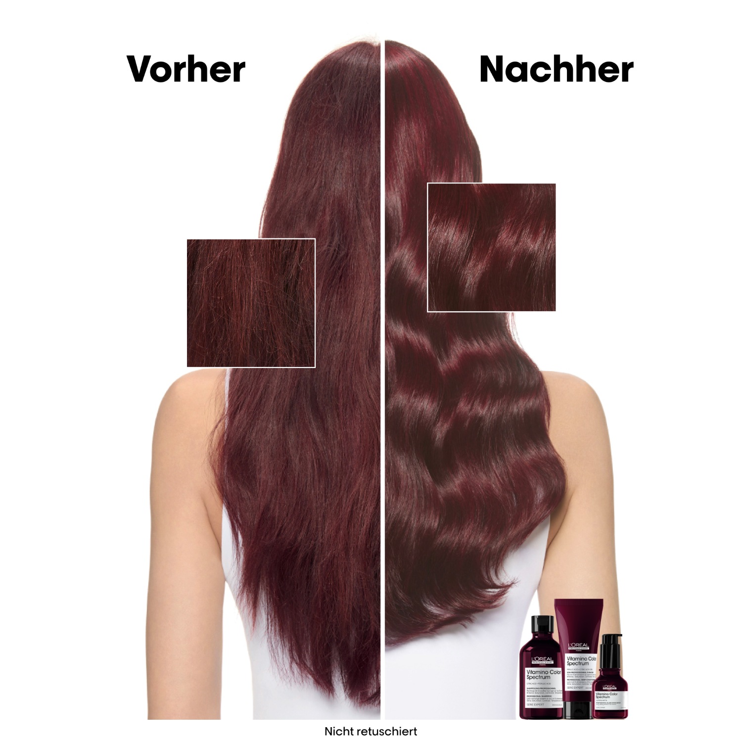 Кондиционер для волос serie expert vitamino color spectrum L Oreal Professionnel Paris, объем 200 мл — фото 4