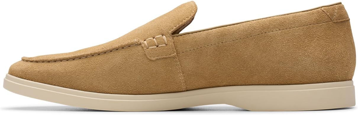 Мужские мокасины Clarks Torford Easy, песочный — фото 2