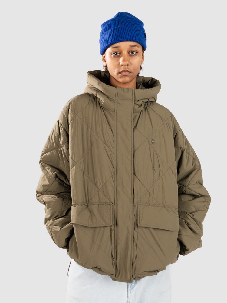 

Зимняя куртка Volcom Out Of Boxy Puffer Jacke, wintermoss