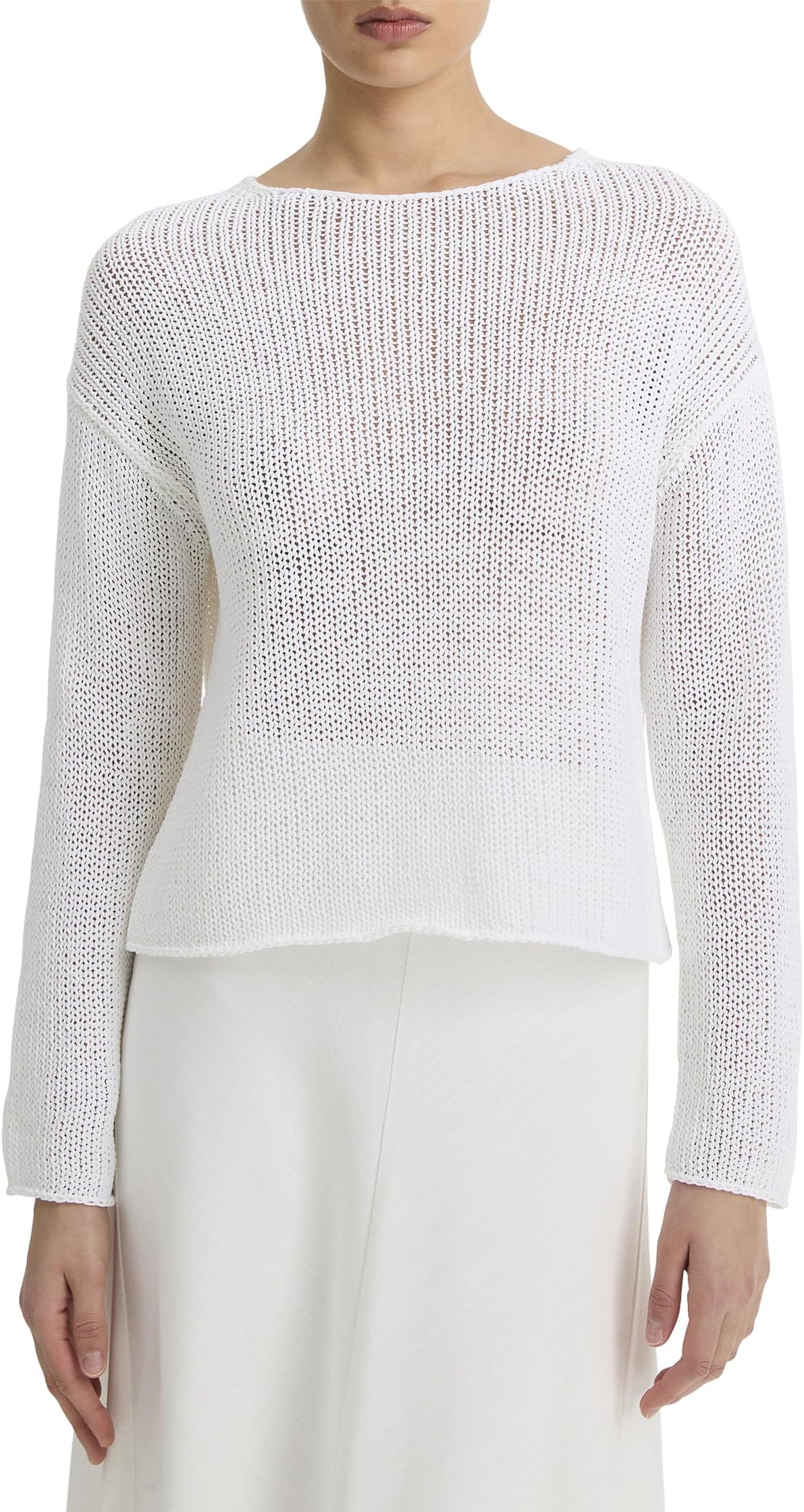 

Свитер Vince Coated Cotton Pullover, Optic White