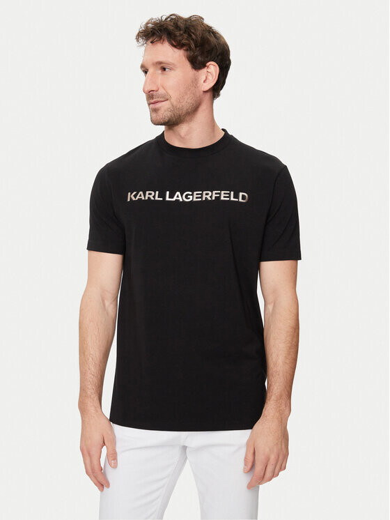 

Футболка стандартного кроя Karl Lagerfeld, черный