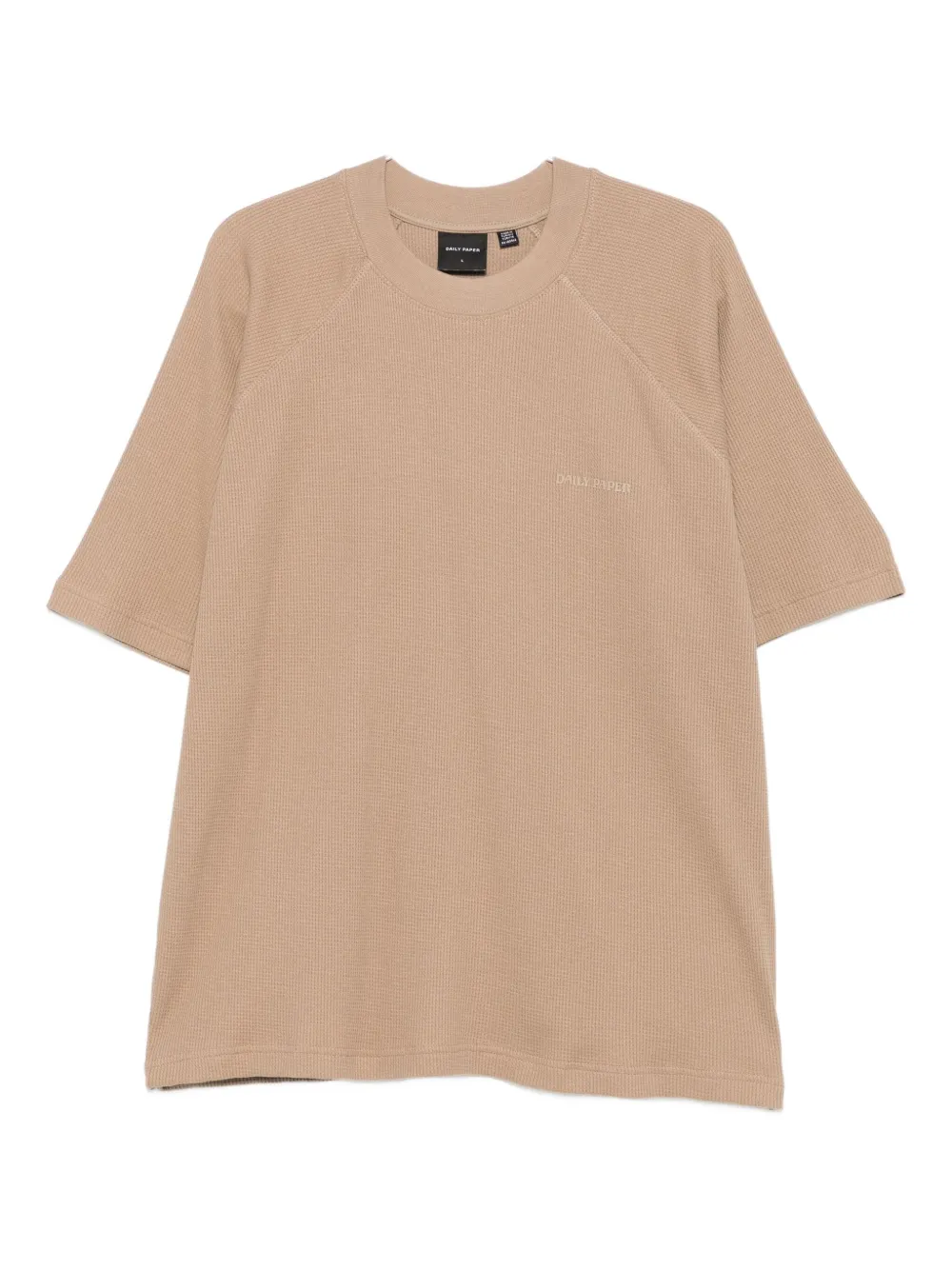 

Ребристая футболка с логотипом Daily Paper, нейтральный