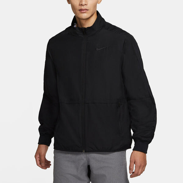 Куртка Nike As M Nk Flex Hybrid Jkt Sports Stand Collar Windproof Jacket Black, черный — фото 4