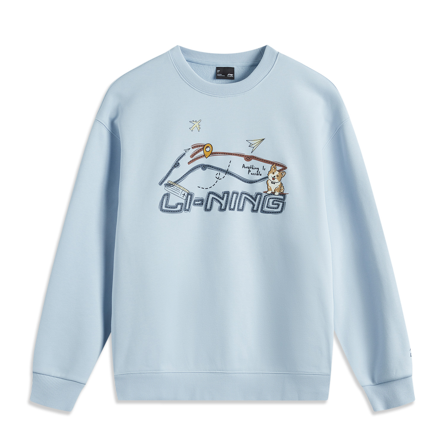 

Толстовка LiNing Sports Fashion Collection женская облачно-голубая