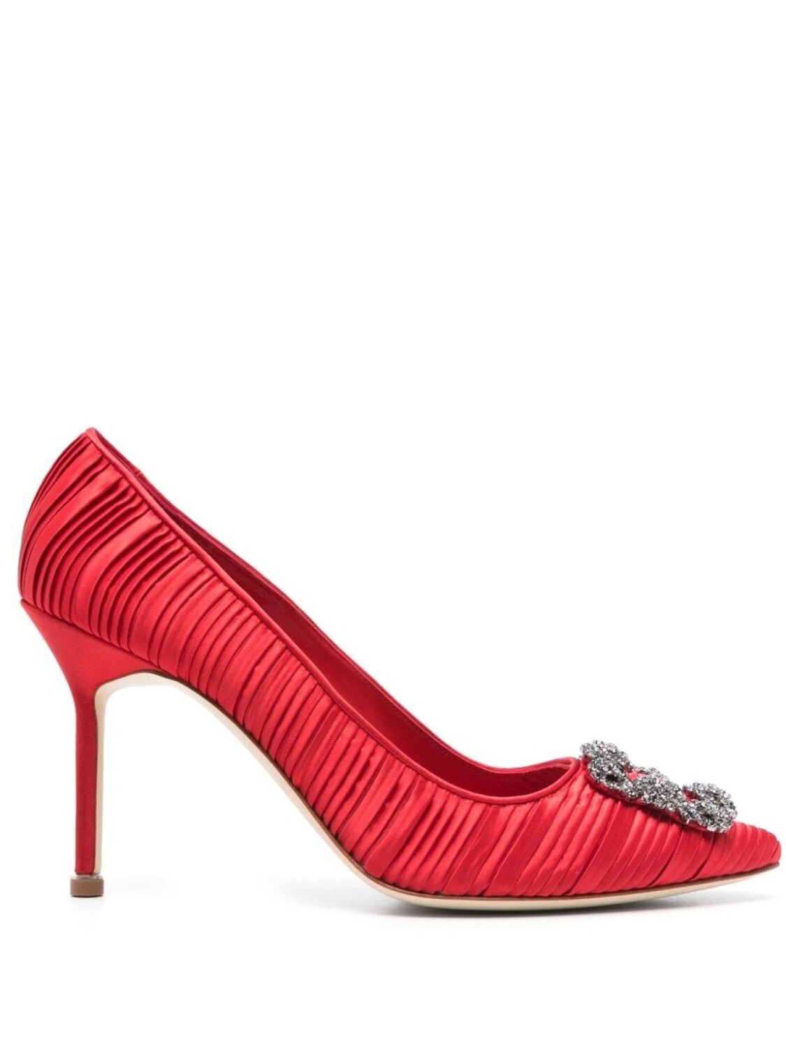 90-мм туфли Hangisi Manolo Blahnik, красный