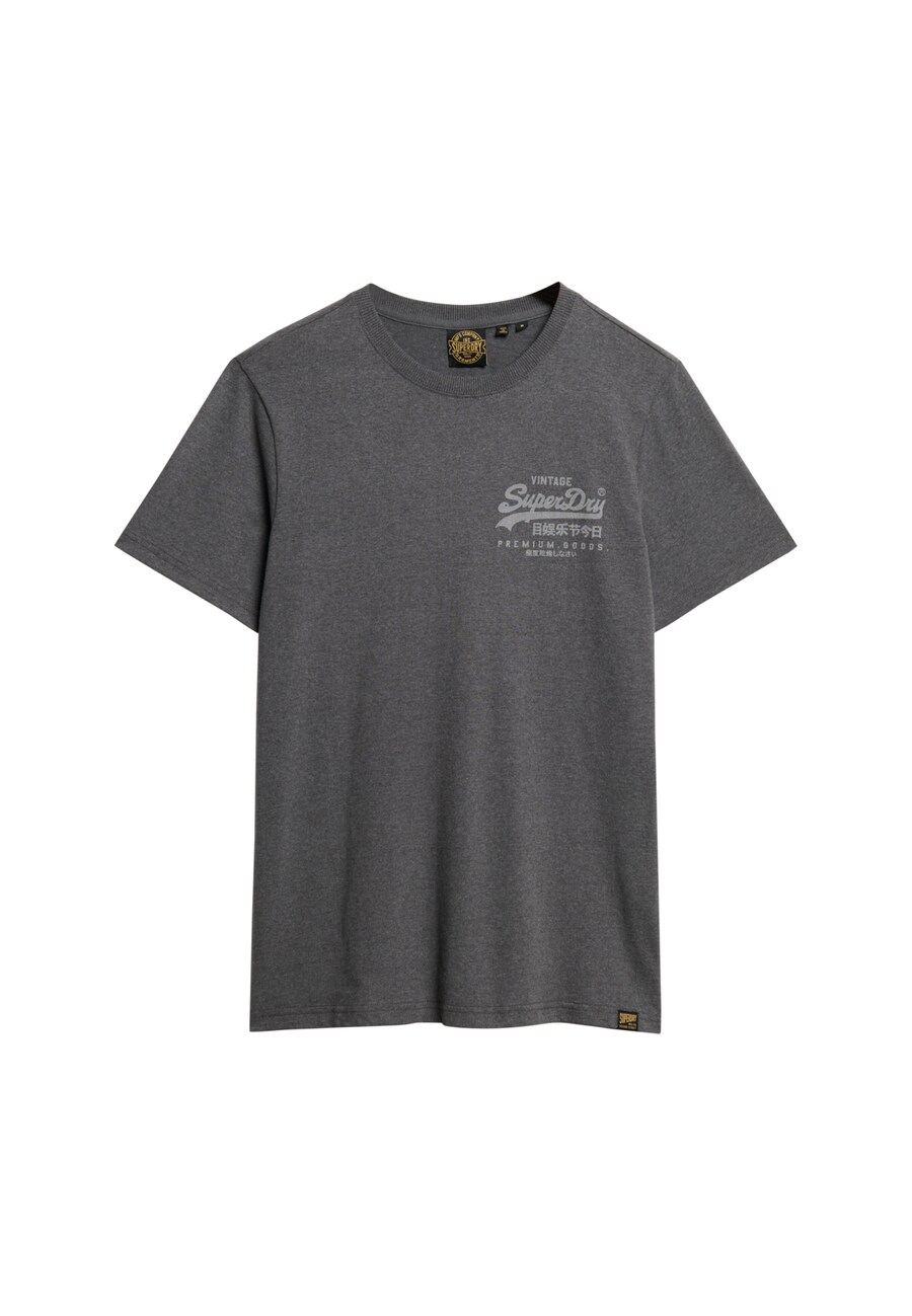 

Рубашка Superdry Heritage, цвет Light grey/Dark grey