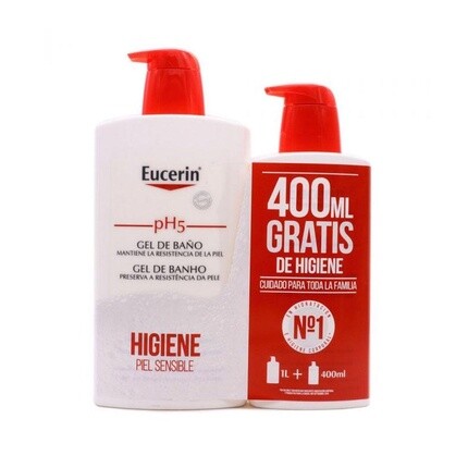 

Ph5 гель для душа 1000мл сменный блок 400мл Eucerin