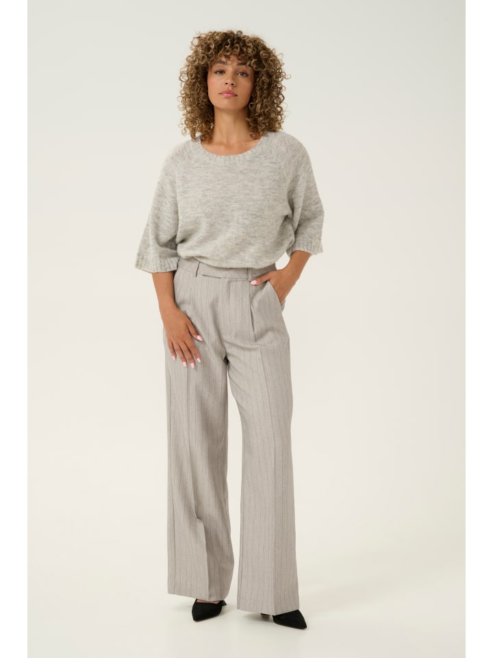 

Костюмные брюки Kaffe, цвет grey pinstripe