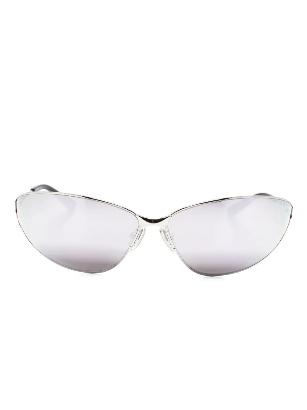 

Солнцезащитные очки Razor Cat в оправе 'кошачий глаз' Balenciaga Eyewear, серебяный