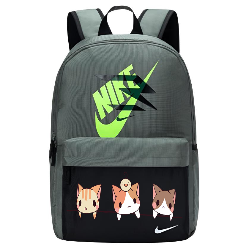 

Nike Полиамидный рюкзак с термопереносом унисекс пузырчатый английский, Adorable and Dumb Kitten