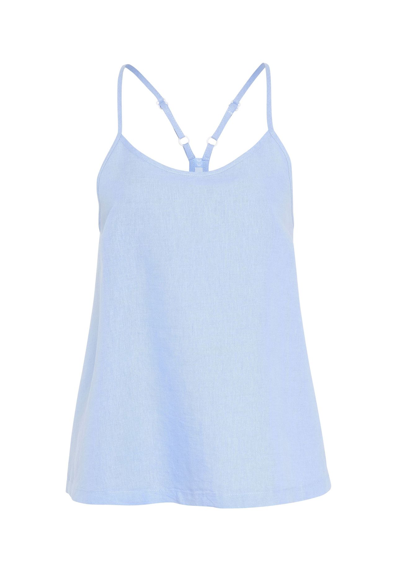 

Топ с акцентом-логотипом сзади CHIEMSEE, цвет 16-3922 Brunnera Blue