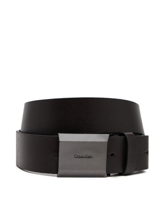 

Ремень мужской Adj Beveled Plaque Pb 35Mm K50K512835 Calvin Klein, черный