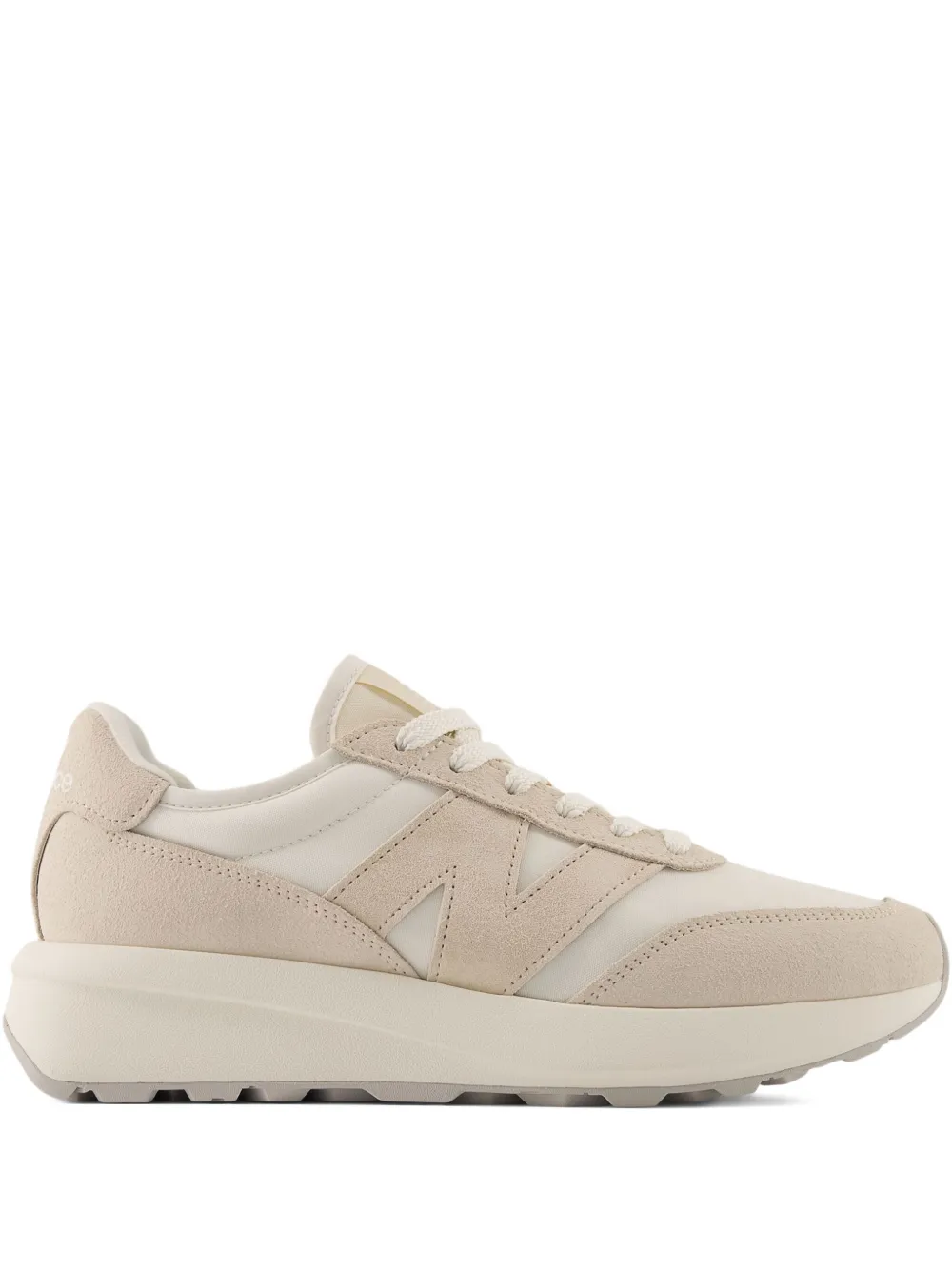 

Кроссовки 370 со вставками New Balance, бежевый