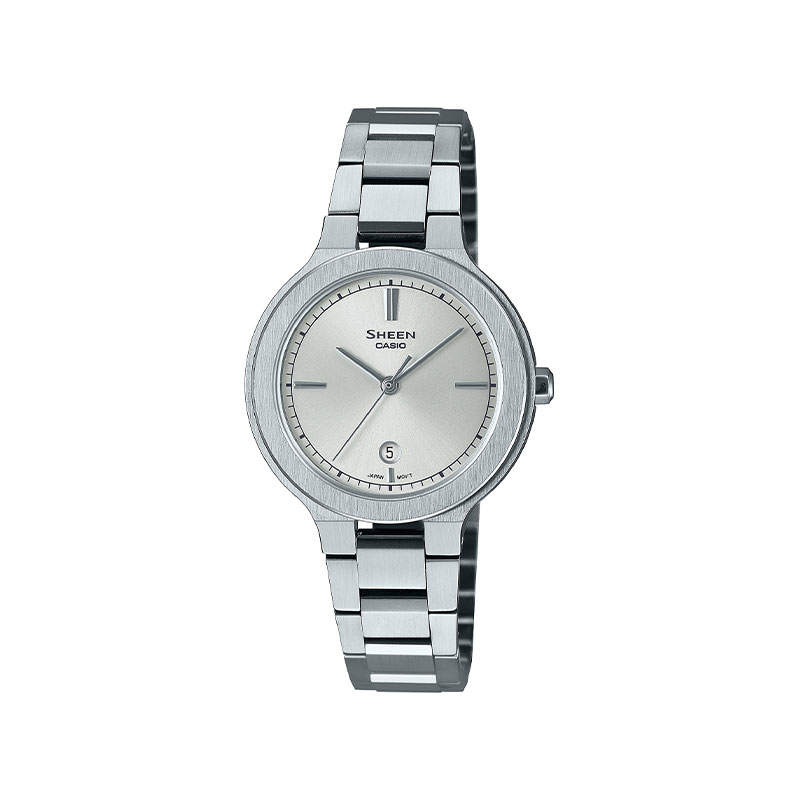 

Женские часы SHEEN белые CASIO