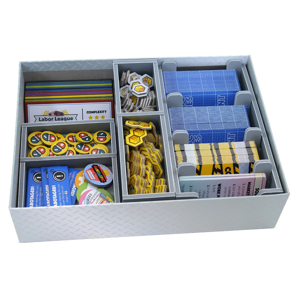 

Аксессуары Folded Space Box Insert Color: Fantastic Factories & Expansions