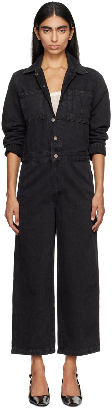 

Черный джинсовый комбинезон Iconic Levi's