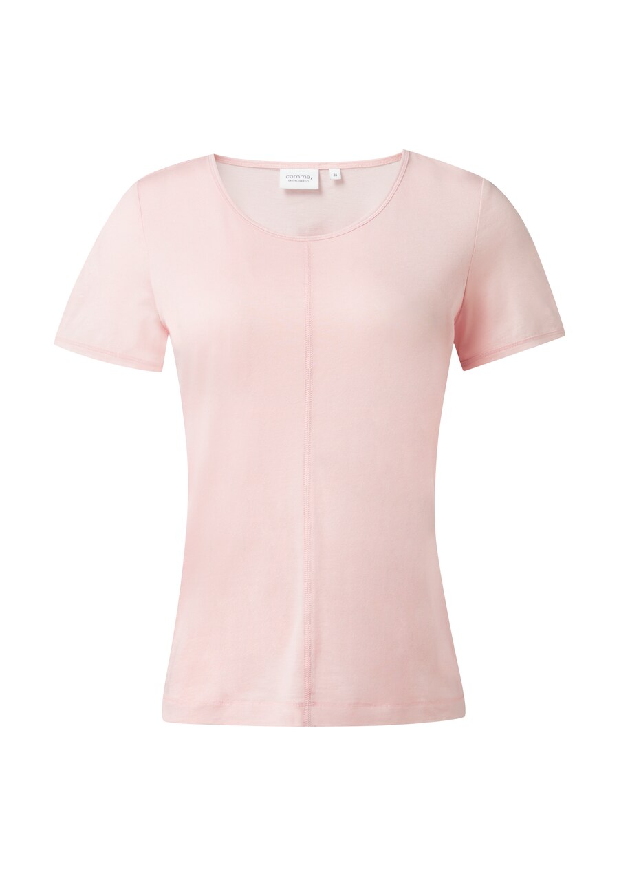 

Футболка comma casual identity Shirt, розовый