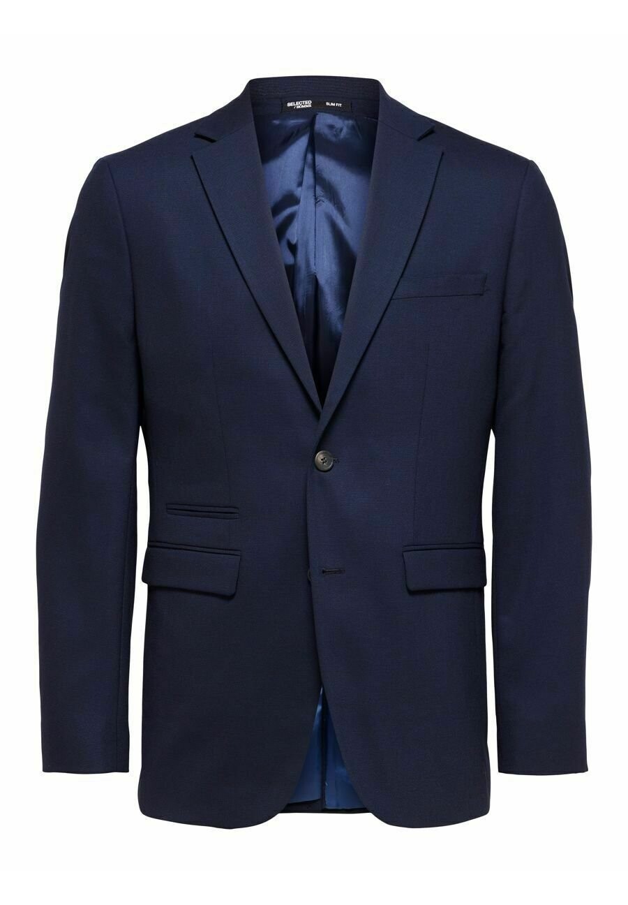

Блейзер Selected Homme, темно-синий