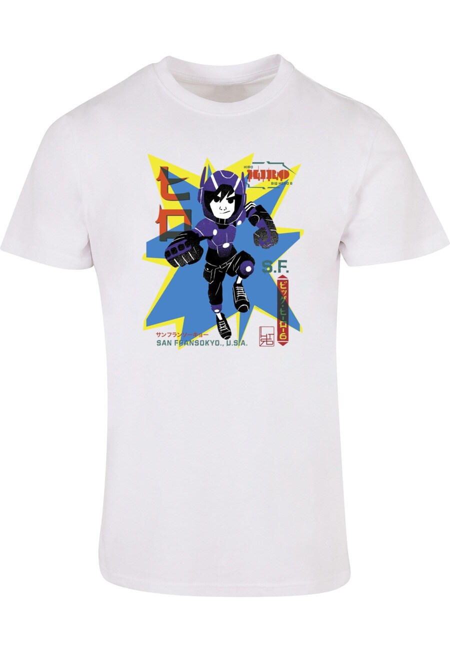 

Классическая футболка ABSOLUTE CULT Shirt Big Hero 6 - Hiro Manga, белый